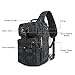 Tactical Sling Backpack Bag Military Molle Assault Pack Rucksack Daypack for Outdoors Camping Hiking Hunting (Black)
