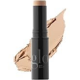 Glo Skin Beauty HD Mineral Foundation Stick - Concealer Makeup Infused with Hyaluronic Acid - Buildable Coverage, Contour &amp; Highlighter