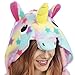 Emolly Fashion Adult Unicorn Animal Onesie Costume Pajamas for Adults and Teens (Medium, Rainbow)