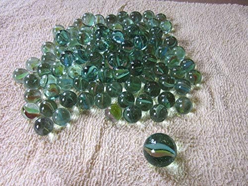 100 pcs Glass Marbles with Shooter