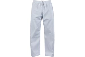 CHOCHO TRACK ChoCho Karate Gi Pants for Adult & Kids Martial Arts Pants Student Elastic Waist Karate Trousers