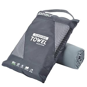 Rainleaf Microfiber Towel Perfect Travel & Sports &Beach Towel. Fast Drying – Super Absorbent – Ultra Compact. Suitable…