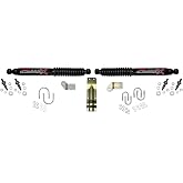 Skyjacker 8270 Dual Steering Stabilizer Kit (for Dodge Ram 1500/2500/3500 - Black)