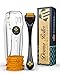 Derma Roller for Face and Body by Matykos - Cosmetic Non-Invasive Micro Needle Tool with 540 Titanium Micro Needles for Beard Growth 0.25mm | BONUS Gift Box, Brochure, 10 Sponges, Storage Case primary