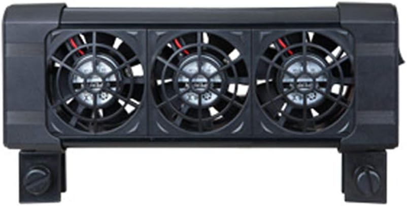 NANAD Aquarium Cooling Fan, 2/3/4 Heads Aquarium Water Cooling Fan Fish Tank Cold Wind Chiller, Temperature Control Clip On Saving Power Aquarium Cooling Fan