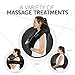 Dr. Anna Luxury Shiatsu Neck Shoulder & Back Massager with Heat For Back Pain Relief - Portable 3D Rotation Kneading Massage Pillow - Back Massager Belt - Full Body Massager