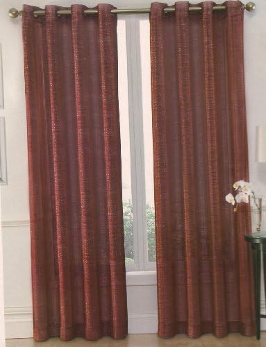 Whittier Matte Sheer Grommet Panel 84" (Beige)