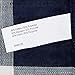 Lorraine Home Fashions 09570-84-00220 NAVY Courtyard Grommet Window Curtain Panel, Navy, 53