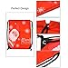 Gejoy 6 Pieces Christmas Drawstring Gift Bags Santa Backpack Goody Treat Bags for Christmas Festival Decor