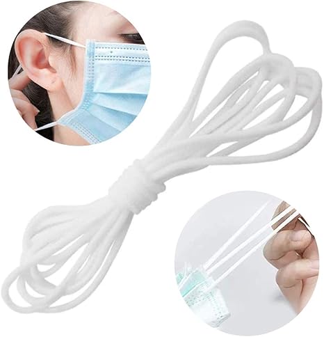 Amazon Loverbeby ゴム 丸ゴム ゴム紐 丸いタイプ ふわふわ ホワイト 手作りゴム 安心な素材 伸縮するゴム ひも ゴム 業務用 手作り 手芸 ソフト ハンドメイド 裁縫 風邪 白い 50m ゴム 通販