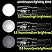 ZHENWEI zoomable 5 mode Cree XM-L2 LED flashlight 1000 lumens, portable handheld Torch tactical flashlight military for home outdoor biking hiking, with rechargeable 26650 battery and charger