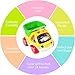 LUKAT Pull Back Cars Toys for 1 2 3 Year Old Pull Back Vehicles Gift for 1 2 3 Year Old Baby Cars Toys