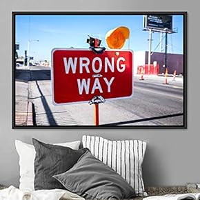 signwin Framed Canvas Wall Art Pressed Quotes 3D...
