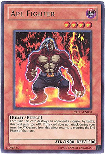 Yu-Gi-Oh! - Ape Fighter (YDT1-EN001) - 5Ds Duel Transer Promotional Cards - Promo Edition - Ultra Rare