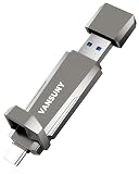 Vansuny 1TB USB Solid State Drive Up to 1000MB/s 3.2 Gen 2 Dual SSD USB A + Type C Portable External SSD for Android Phone Tablet Laptop MacBook PC