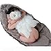 Fanamskl Baby Girl Headband With Angel Feather Wing Costume Photo Prop Outfit