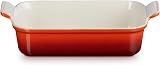 Le Creuset Heritage Rectangular Dish Stoneware 32 cm Cerise 71102320600001 view 2