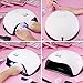 UV LED Nail Lamp Dryer for Gel Polish, Gustala 54W Gel Nail Lamps with 36 Dual Light Source LEDs, 4 Timer Setting Nail Light Fingernail Polish Art Professional