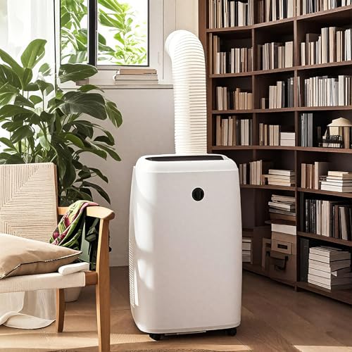 YinNorth 80" Length 5.9 Inch Diameter Portable Air Conditioner Hose Exhaust Vent AC Hose Counter-Clockwise Thread Tube Universal Replacement Compatible with Haier, LG, Delonghi and More