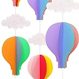 AZOWA Big Size Hot Air Balloon Decorations Assorted
