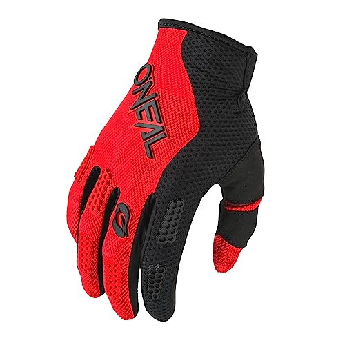 ONeal Unisex Racing Gloves Element Racewear, schwarz rot, L, E032-E