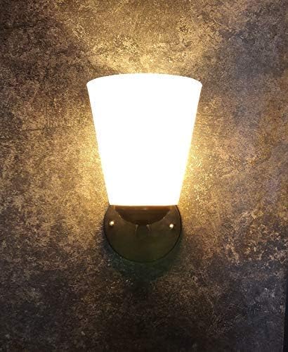 The Light Studio 40W Wall Light, White and Black
