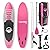 SereneLife Inflatable Stand Up Paddle Board (6 Inches Thick) Universal SUP Wide Stance w/ Bottom Fin for Paddling and Surf Control | Non-Slip Deck | Youth and Adult