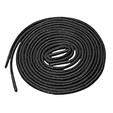 uxcell 2 Pairs Round Waxed Shoelaces Colored Oxford