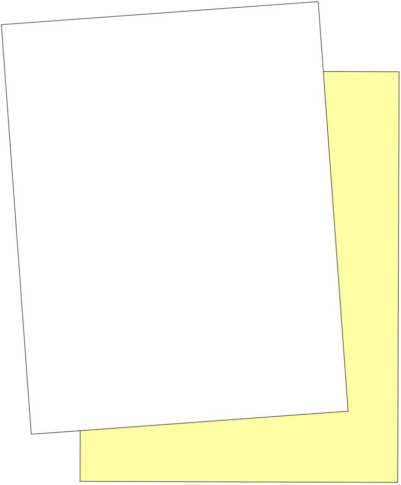"Plain" Collated Color Paper (Not Carbonless) for Laser and Ink Jet Printers (Pack of 500 Sheets 3 Part) : Office Products