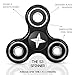 EXHEED S3 Anti Anxiety 360 Fidget Spinner Prime (2 Pack Black White) Best Hand EDC Fidgeter Stress Relief ADHD Boredom Toy Spinners for Kids, Adults - USA Seller Top Quality Material