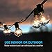 25 Globe String Lights, (25 Feet of Gorgeous Light) G40 Bulbs, Perfect for Outdoor & Indoor Use, Suitable for your Patio, Porch, Garden, Deck & Backyard - By Vont