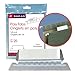 Smead Poly Tab 1/5 Cut Tab, Clear, 25 Per Pack (64600)