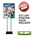 Floor Standing Poster Display Stand Sign Holder 22