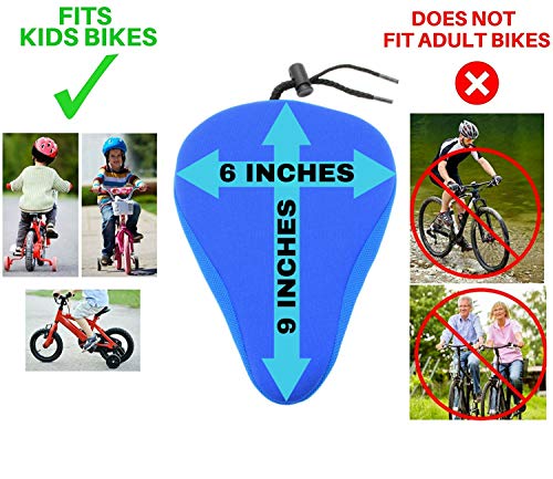 image for Domain Cycling Premium Child Bike Gel Seat Cushion Cover 9
