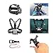 RayHom 53- in-1 Accessories Kit for GoPro Hero7,6 5 Black,Hero Session,4/3+/3,HERO 2018,SJCAN, Campark,Xiaomi,Lightdow AKASO,DBPOWER,Dragon Touch,Action Cameras,Chest Strap,Head Strap,Carrying Case