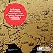 Scratch Off Map Of The World / United States USA , Scratchable Travel Wall Art , Large World Map Poster , Travel Tracker w/ US State & Country Flags – Memory Stickers , Magnifier & Scratch Art Tool