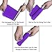 Sygile Silicone Heat Resistant Travel Mat, Anti-heat Pad for Hair Straighteners, Curling Irons, Flat Irons and Other Hot Styling Tools - Purple
