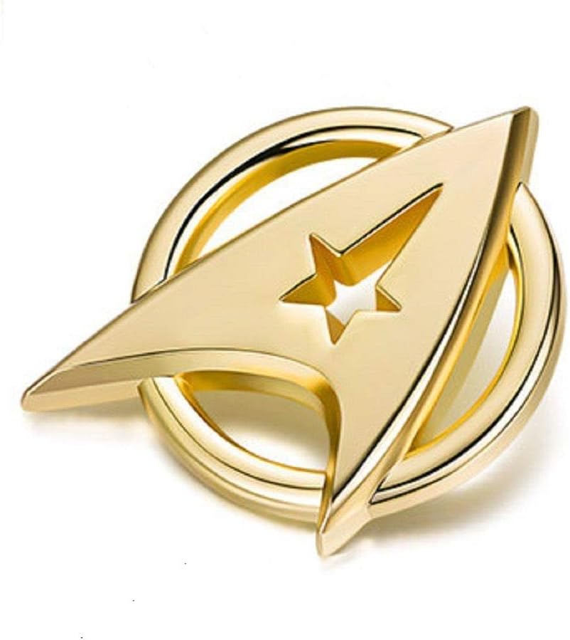 Patch NationTrekkie Captain Communicator Cosplay Metal Fan Pin Badge Brooch