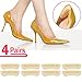 Heel Pads SMATIS 4 Pairs Heel Cushions Inserts for Womens New Shoes High Heels Preventing Heel Rubbing and Blisters and Slip Out.