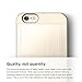 iPhone 6S Case, elago® [Outift Matrix][Champagne Gold] - [Premium Hybrid Construction][Brushed Aluminum][Spark Design Award] - for iPhone 6/6S