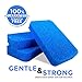 STK Heavy Duty Silicone Scrubbers (10 Pack) - Modern Kitchen Sponges - Kitchen and Dish Scrubber - Zero Smell Technology - Silicone Sponge - 10x More Durable