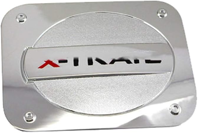 Amazon Lightbuddy エクストレイル T32専用 エクステリア 給油口カバー メッキモールガーニッシュ 外装パーツ アクセサリー 1p シルバー 室外ドアハンドル 車 バイク