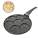 SCS Direct Angry Birds Pancake Pan - Breakfast Cake Griddle with 7 Unique Flapjack Characters - Non Stick