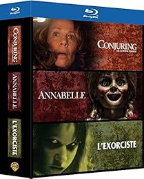 Conjuring : Les Dossiers Warren + Annabelle + L'exorciste - Pack - Blu-Ray