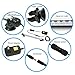 MingDak LED Aquarium Light Kit for Fish Tank,Underwater Submersible Crystal Glass Lights Suitable for Saltwater and Freshwater,30 LEDs,11-inch,Lighting Color White