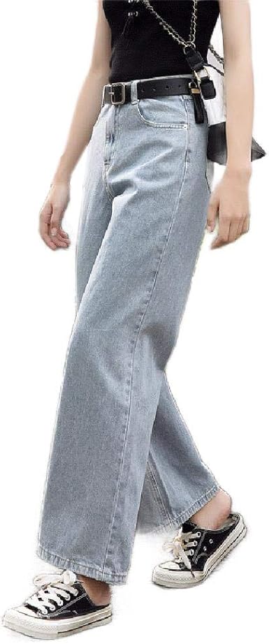 calça jeans feminina larga