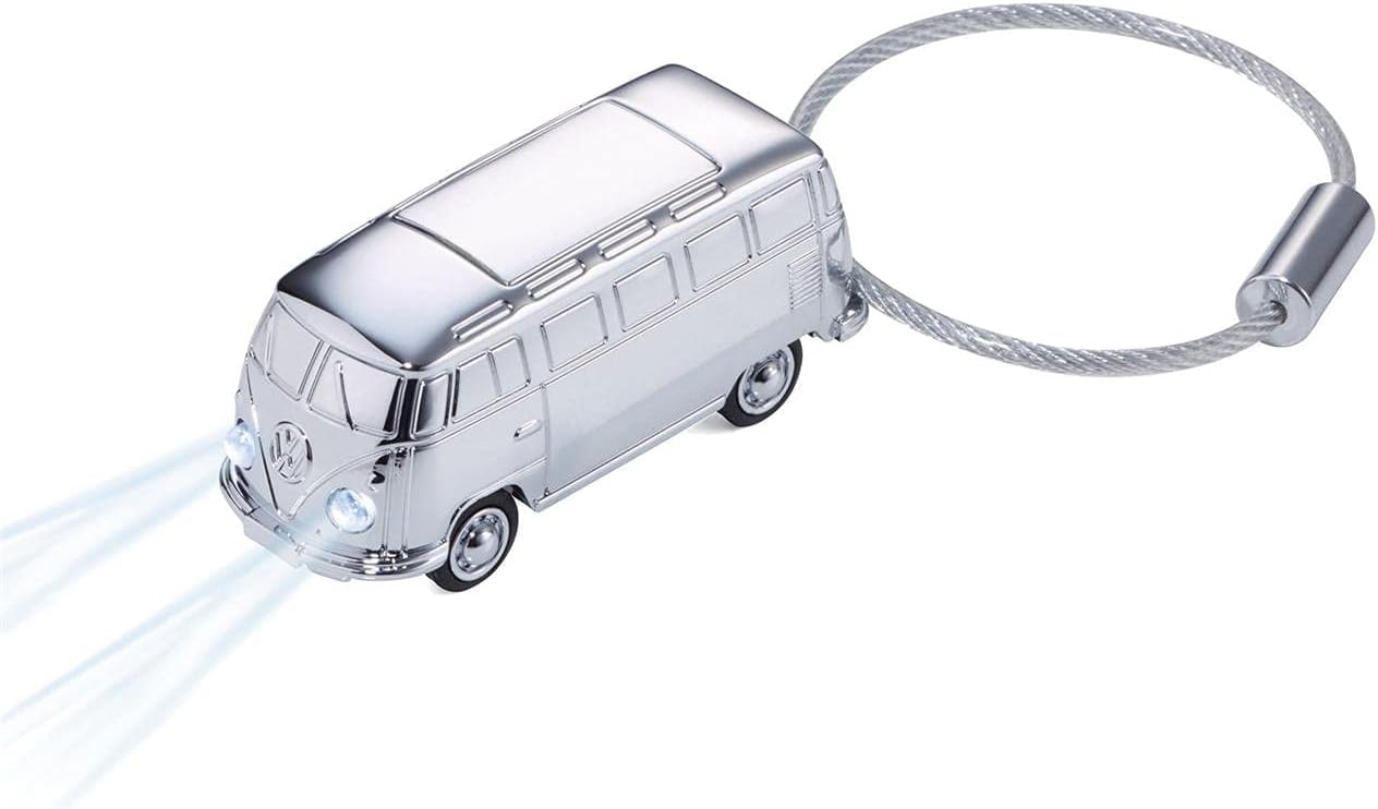 Troika Light Bulli T1 1962 Keyring, 6 cm, Silver (Silber)