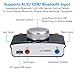 eSynic Mini Bluetooth Power Amplifier 50W + 50W Stereo Hi-Fi Digital Amp, AUX/USB/Bluetooth Input to R/L RCA + 3.5mm Headphone Jack 2 Channel Wireless Audio Receiver with Volume Control Power Adapterthumb 2