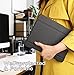 OMOTON Detachable Keyboard Case for New iPad 9.7” 2018&2017, iPad Pro 9.7, iPad Air/Air 2, Ultra-Thin Bluetooth Keyboard Case with Built-in Stand and Pencil Holder, Lightweight, Black