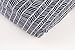 Danha Ultimate Fitted Cotton Crib Sheet with Herringbone Print – Standard Crib Mattress Size Sheets – Toddler, Kids Bedding – Navy Blue Herringbone Nursery Decor Theme